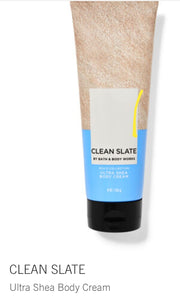Clean slate body cream