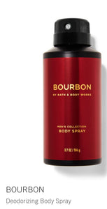 Bourbon body spray
